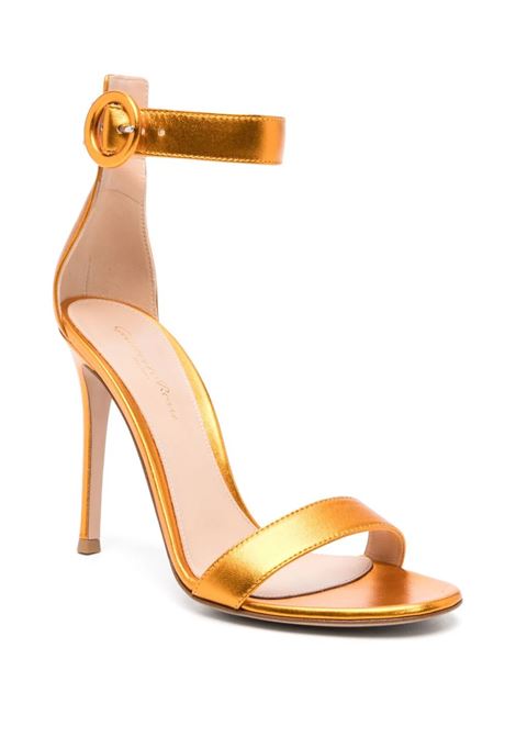 GIANVITO ROSSI Sandali Portofino 105 Arancioni - GIANVITO ROSSI