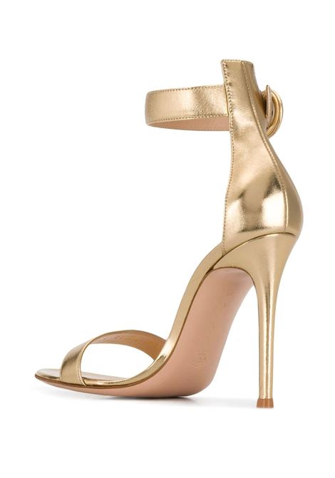 GIANVITO ROSSI Sandali Portofino 105 Oro - GIANVITO ROSSI