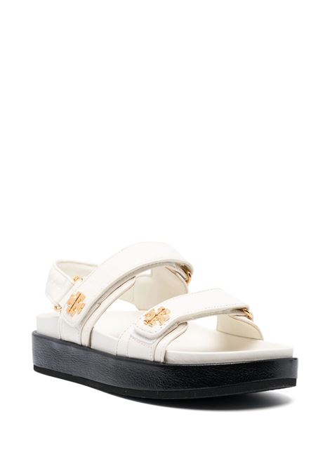 TORY BURCH Sandali Sportivi Kira In Pelle Bianca - TORY BURCH