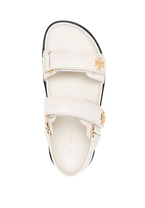 TORY BURCH Sandali Sportivi Kira In Pelle Bianca - TORY BURCH