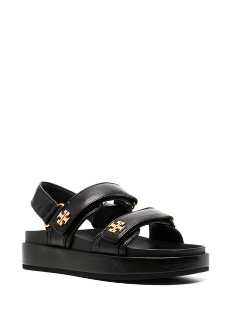 TORY BURCH Sandali Sportivi Kira In Pelle Nera - TORY BURCH