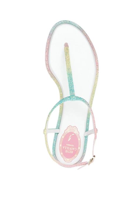 RENE Sandalo Diana Burano Con Cristalli 10 In Mehrfarbig - RENE' CAOVILLA