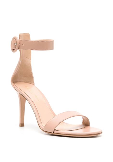 GIANVITO ROSSI Sandalo Portofino 85 In Pelle Nude - GIANVITO ROSSI