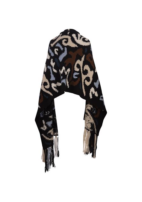 ERMANNO SCERVINO Sciarpa In Misto Alpaca Con Fantasia Jacquard - ERMANNO SCERVINO