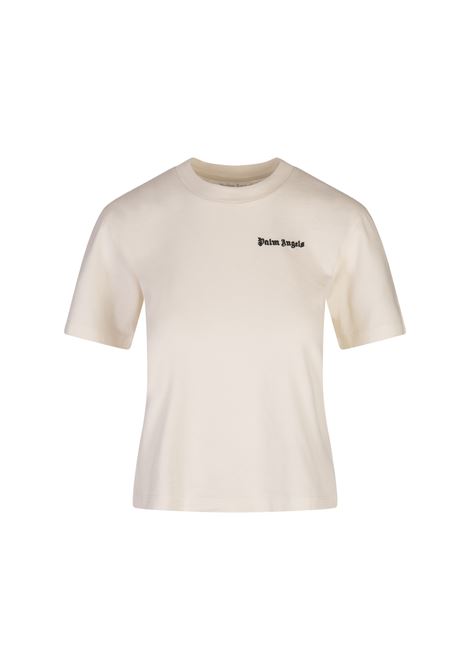 PALM ANGELS Set Di 3 T-Shirt Con Logo Ricamato - PALM ANGELS