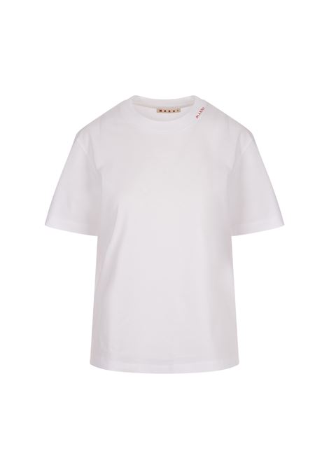 MARNI Set Di 3 T-Shirt In Nero/Bianco/Azzurro - MARNI