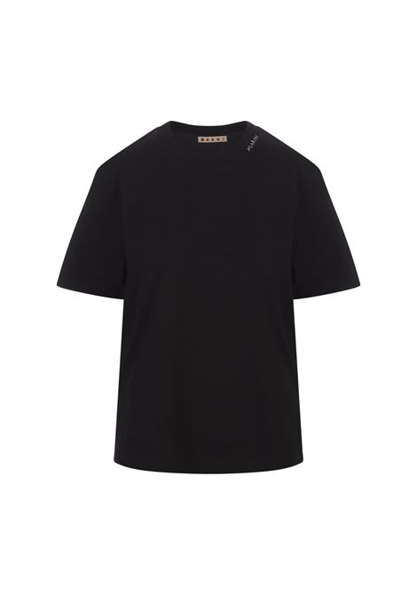 MARNI Set Di 3 T-Shirt In Nero/Bianco/Azzurro - MARNI
