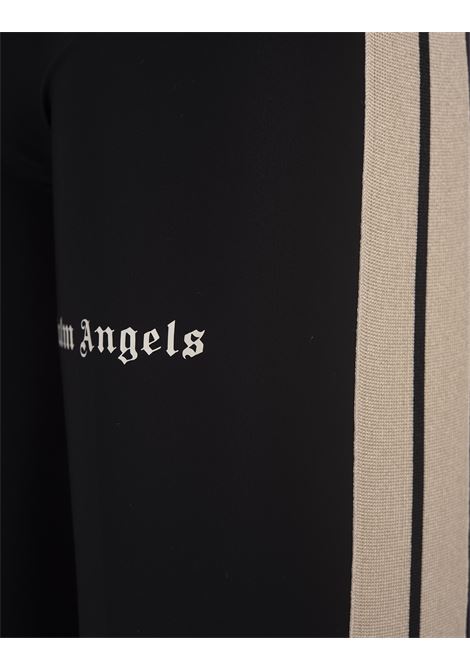 PALM ANGELS Shorts Da Ciclista Neri Con Logo - PALM ANGELS