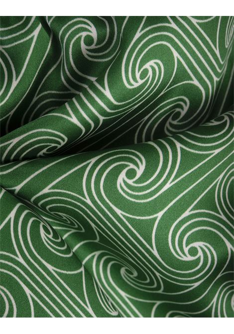 CASABLANCA Shorts In Seta Column Monogram - CASABLANCA