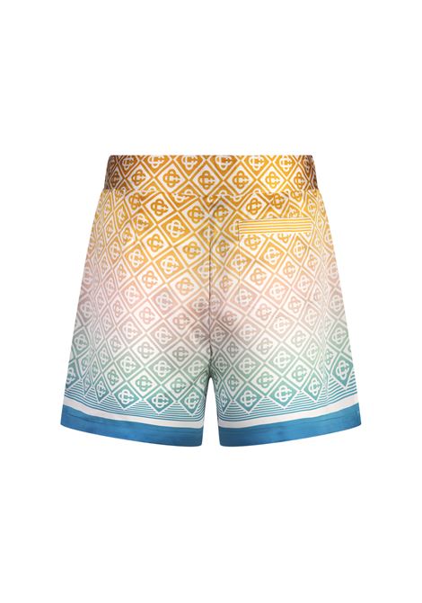CASABLANCA Shorts In Seta Gradient Monogram - CASABLANCA