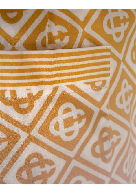 CASABLANCA Shorts In Seta Gradient Monogram - CASABLANCA
