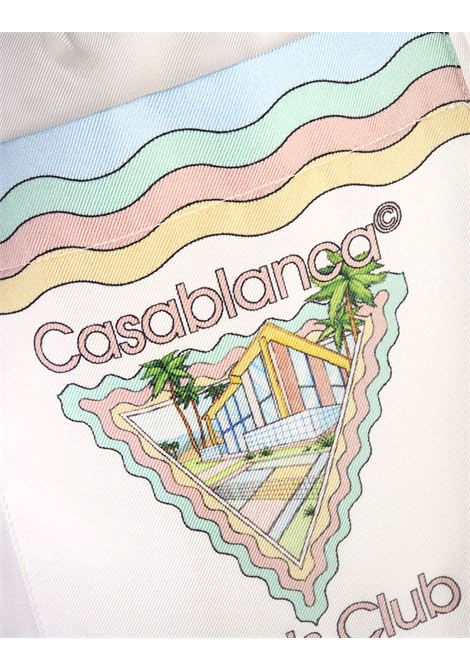 CASABLANCA Shorts In Seta Maison De Reve - CASABLANCA