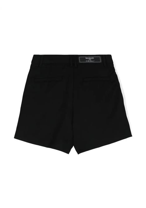 BALMAIN KIDS Shorts Sartoriali Pierre Balmain Neri - BALMAIN KIDS