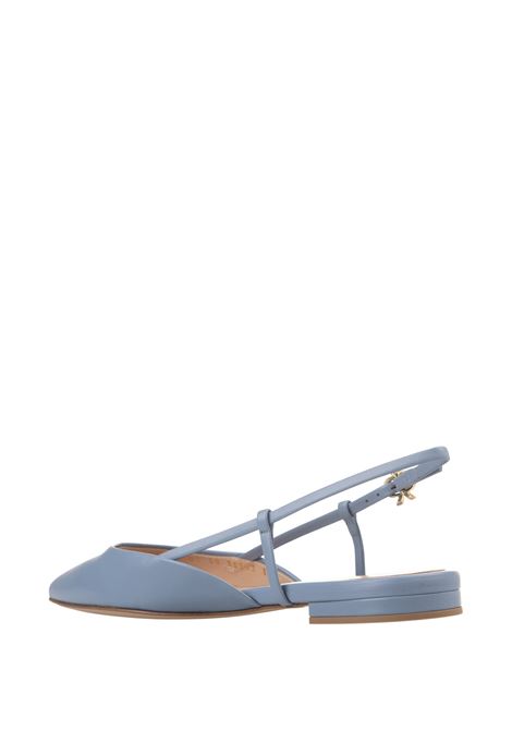 GIANVITO ROSSI Slingbacks Ascent 05 In Nappa Azzurra - GIANVITO ROSSI