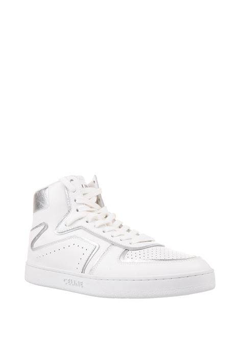 CELINE Sneakers Alte Celine CT-01 "Z" In Pelle Bianca - CELINE