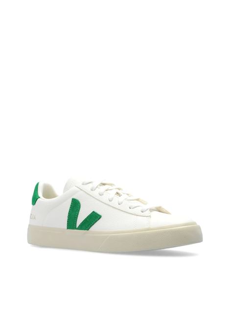 VEJA Sneakers Campo Chromefree In White Emerald - VEJA