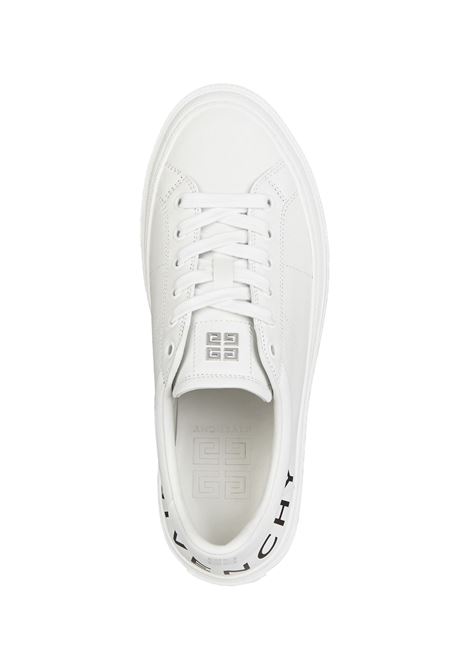 GIVENCHY Sneakers City Sport GIVENCHY In Pelle Bianca - GIVENCHY
