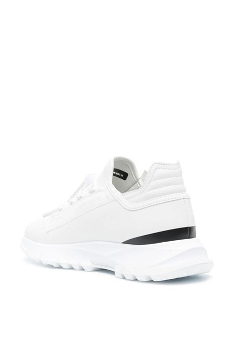 GIVENCHY Sneakers Da Running Spectre In Pelle Bianca Con Zip - GIVENCHY