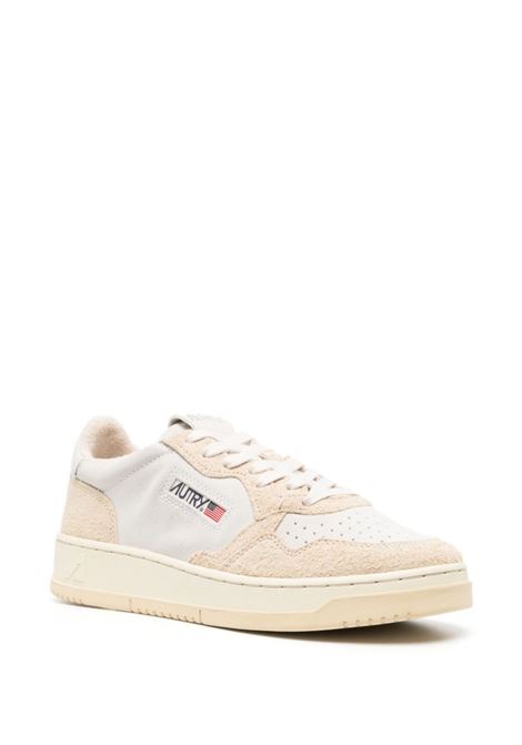 AUTRY Sneakers Medalist Low Super Vintage In Pelle E Suede - AUTRY
