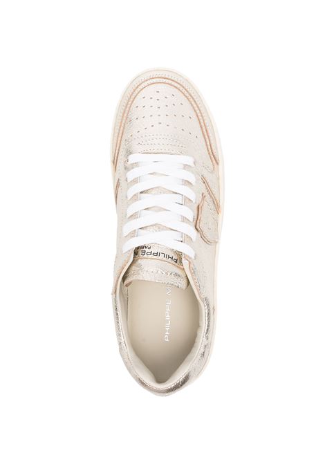 PHILIPPE MODEL Sneakers Nice Metallizzate Oro - PHILIPPE MODEL