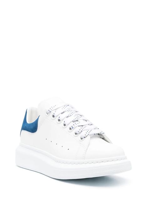 ALEXANDER MCQUEEN Sneakers Oversize Bianche Con Spoiler In Suede Paris Bue - ALEXANDER MCQUEEN