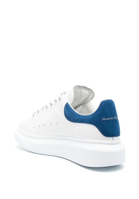 ALEXANDER MCQUEEN Sneakers Oversize Bianche Con Spoiler In Suede Paris Bue - ALEXANDER MCQUEEN