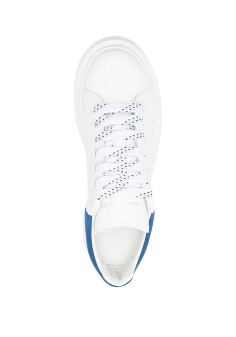 ALEXANDER MCQUEEN Sneakers Oversize Bianche Con Spoiler In Suede Paris Bue - ALEXANDER MCQUEEN
