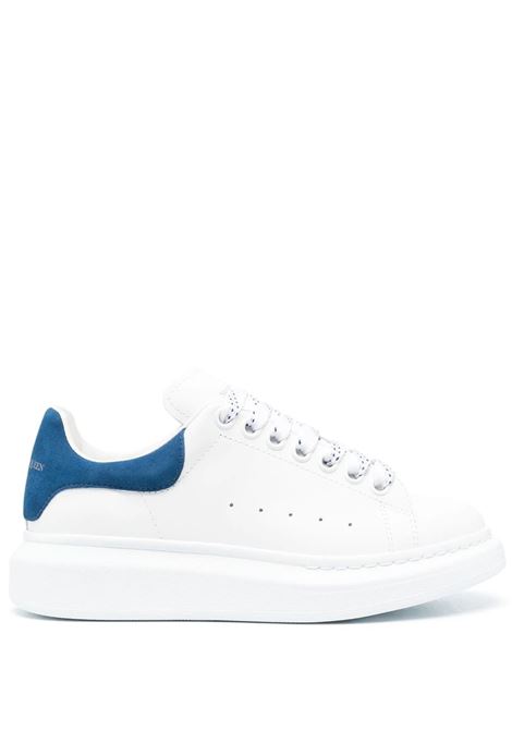 ALEXANDER MCQUEEN Sneakers Oversize Bianche Con Spoiler In Suede Paris Bue - ALEXANDER MCQUEEN