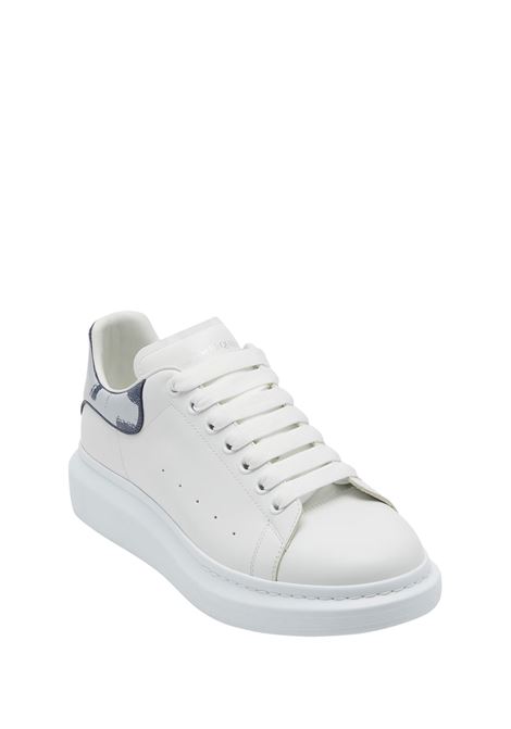 ALEXANDER MCQUEEN Sneakers Oversize In Bianco/Indigo - ALEXANDER MCQUEEN