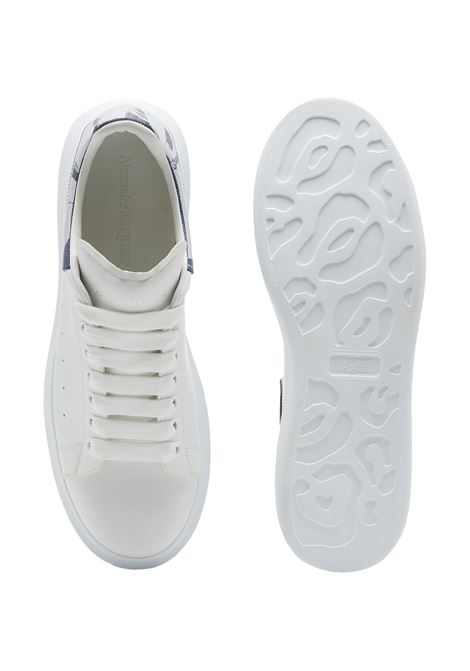 ALEXANDER MCQUEEN Sneakers Oversize In Bianco/Indigo - ALEXANDER MCQUEEN