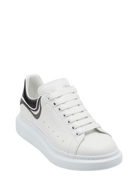 ALEXANDER MCQUEEN Sneakers Oversize In Bianco/Nero/Grigio Cenere - ALEXANDER MCQUEEN