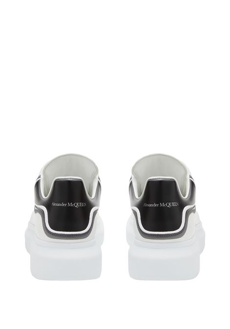 ALEXANDER MCQUEEN Sneakers Oversize In Bianco/Nero/Grigio Cenere - ALEXANDER MCQUEEN