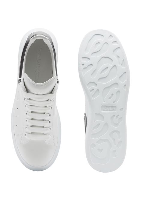 ALEXANDER MCQUEEN Sneakers Oversize In Bianco/Nero/Grigio Cenere - ALEXANDER MCQUEEN