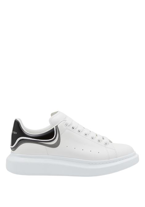 ALEXANDER MCQUEEN Sneakers Oversize in Bianco/Nero/Grigio Cenere - ALEXANDER MCQUEEN