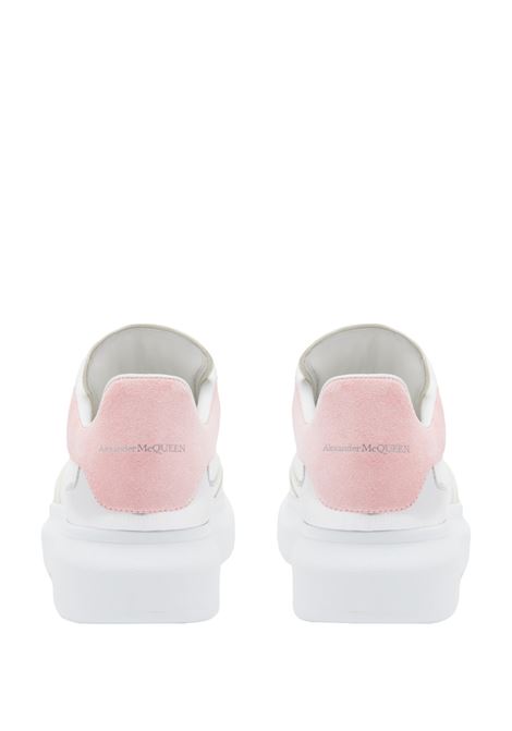 ALEXANDER MCQUEEN Sneakers Oversize In Bianco/Rosa Fiori Di Ciliegio - ALEXANDER MCQUEEN