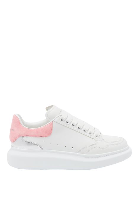 ALEXANDER MCQUEEN Sneakers Oversize in Bianco/Rosa Fiori Di Ciliegio - ALEXANDER MCQUEEN