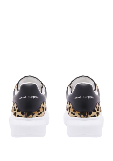 ALEXANDER MCQUEEN Sneakers Oversize In Leopardato/Nero - ALEXANDER MCQUEEN