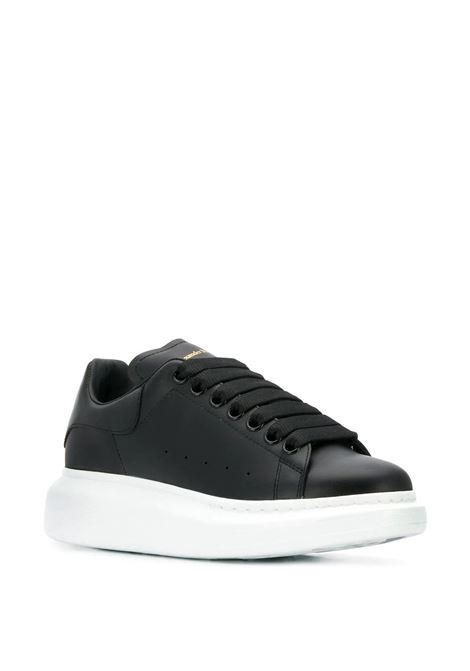 ALEXANDER MCQUEEN Sneakers Oversize Nere Con Suola Bianca - ALEXANDER MCQUEEN