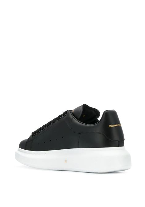 ALEXANDER MCQUEEN Sneakers Oversize Nere Con Suola Bianca - ALEXANDER MCQUEEN