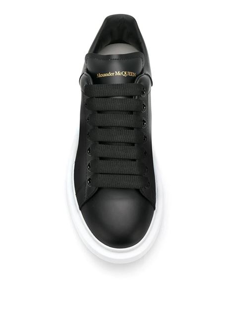 ALEXANDER MCQUEEN Sneakers Oversize Nere Con Suola Bianca - ALEXANDER MCQUEEN