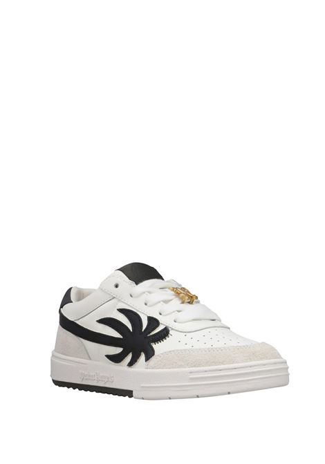 PALM ANGELS Sneakers Palm Beach University Bianche E Nere - PALM ANGELS
