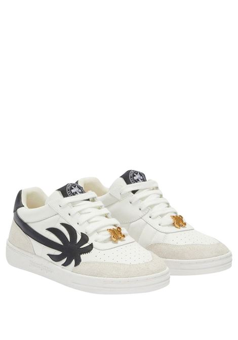 PALM ANGELS Sneakers Palm Beach University Bianche E Nere - PALM ANGELS
