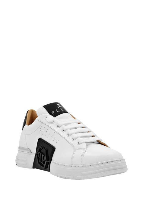 PHILIPP PLEIN Sneakers Phantom Kick$ Bianche E Nere - PHILIPP PLEIN
