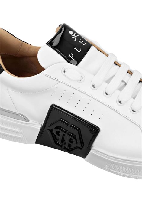 PHILIPP PLEIN Sneakers Phantom Kick$ Bianche E Nere - PHILIPP PLEIN