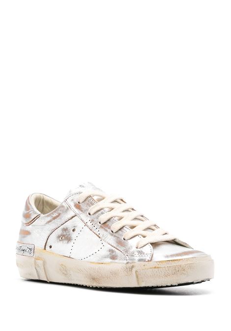 PHILIPPE MODEL Sneakers Prsx Argento - PHILIPPE MODEL