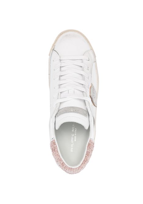 PHILIPPE MODEL Sneakers Prsx Bianche E Rosa - PHILIPPE MODEL