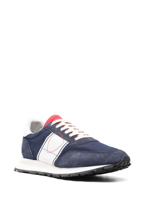 PHILIPPE MODEL Sneakers Running Tour Blu E Bianche - PHILIPPE MODEL