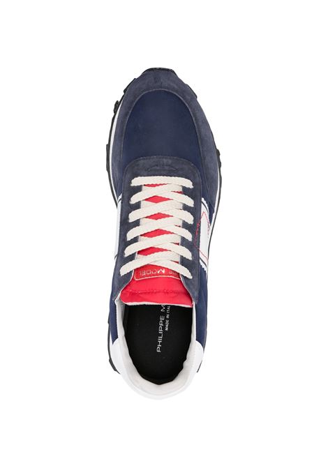 PHILIPPE MODEL Sneakers Running Tour Blu E Bianche - PHILIPPE MODEL