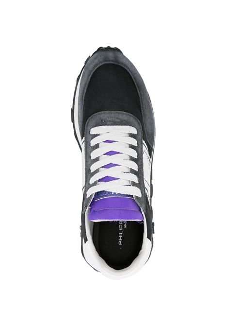PHILIPPE MODEL Sneakers Running Tour Nere E Violetto - PHILIPPE MODEL