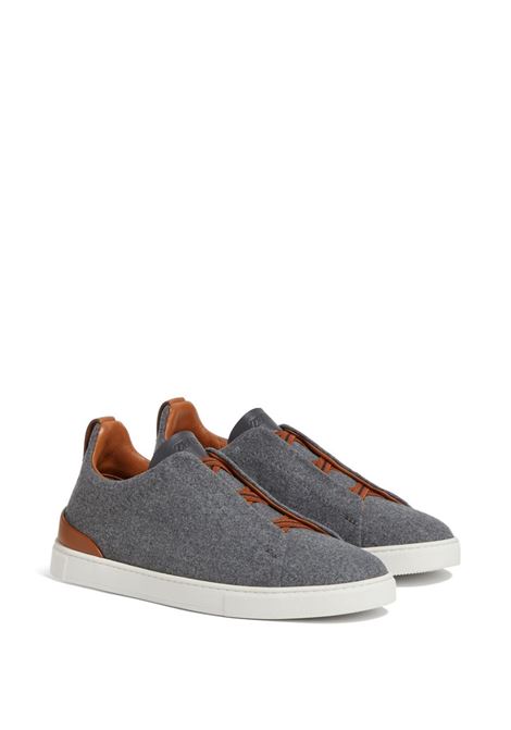 ZEGNA Sneakers #UseTheExisting Triple Stitch Grigie - ZEGNA